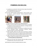 La pobreza es una situación o forma de vida que surge como producto de la imposibilidad de acceso o carencia