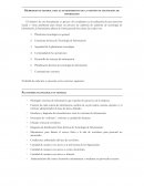 Herramienta general para el entendimiento de la gestión de tecnología de información