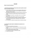 DISCUSIÓN Nombre: Claudio Oses Montoya