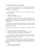 Sistemas de Información y la organización