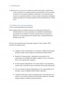 Actividad - La globalización