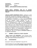 IMPUGNACION DE RESOLUCION FISCAL