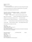 DERECHO LABORAL TABLA 1 Ubicación del Derecho Laboral