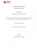 LAS TICS Y EL APRENDIZAJE EN LOS ALUMNOS DEL 2do AÑO DE LA IE MARIANO MELGAR VALDIVIEZO DE JOSE LEONARDO ORTIZ, 2015