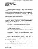 La Contestacion y reconvencion