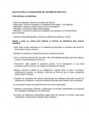 Pautas para realizar un articulo cientifico