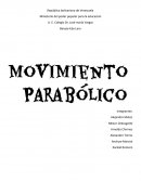 Movimiento parabólico. Características del tiro parabólico