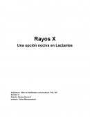 RAYOS X EN LACTANTE