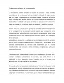 Cuales son los Fundamentos de hecho de la contestación