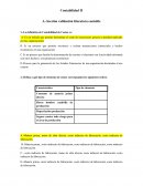 Actividad de contabilidad de costos