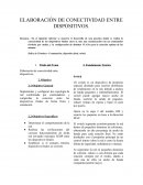 LA ELABORACIÓN DE CONECTIVIDAD ENTRE DISPOSITIVOS