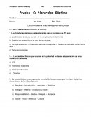 Prueba Cs Naturales Séptimo