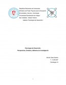 Perspectivas, Ámbitos y Métodos de Investigación