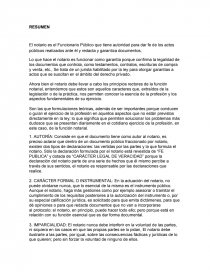 PRINCIPIOS RECTORES DE LA FUNCIÓN NOTARIAL. Página 1