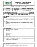 Analizar y estudiar el correcto funcionamiento del multímetro aplicado a la medición de las distintas variables físicas presentes dentro de un circuito resistivo, ya sea este en serie o en paralelo