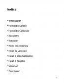 A causa de la delincuencia en México