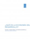 ¿Qué es la economía del desarrollo?