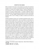UN GRAN CONCEPTO DE VIDA HUMANA