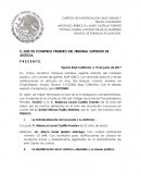 Escrito de Acusación de homicidio