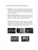 ¿Cuáles situaciones representan el estilo Taylorista de organización?