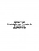 Metodológica para Proyectos de Investigación