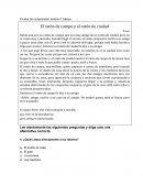 Prueba de comprensión lectora 4° básico