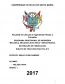 EL PROGRAMA PROFESIONAL DE INGENIERIA MECANICA, MECANICA-ELECTRICA Y MECATRONICA