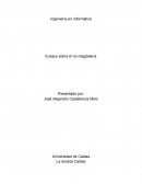 Ensayo sobre el rio magdalena