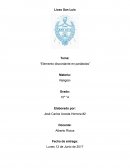 Como es el Elemento discordante en parábolas