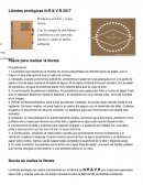 La libreta ecológica se realiza directamente en la fábrica de N.R & V.R