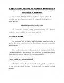ANALISIS DE RUTINA DE SUELOS AGRICOLAS