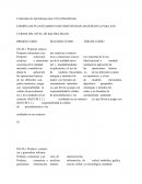 EJEMPLO DE PLANTEAMIENTO DE OBJETIVOS DE MATEMÁTICA PARA LOS