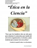 Para que los hombres den un solo paso para dominar la naturaleza por medio del arte de la organización y la técnica, antes tendrán que avanzar tres en su ética