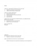 CAPITULO I: DIAGNOSTICO DE PROYECTO PLAN DE VIDA