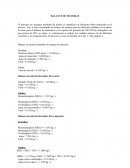 Balance de material alrededor del reactor