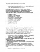 El Taller creatividad e ideas de negocio