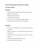 ANÁLISIS FORD EMPRESA DE SERVICIOS DE LIMPIEZA