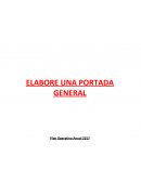 COMO HACER UNA PORTADA GENERAL