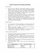 CUALES SON LAS TASAS UTILIZADAS EN EL SISTEMA FINANCIERO