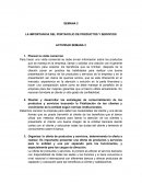 LA IMPORTANCIA DEL PORTAFOLIO DE PRODUCTOS Y SERVICIOS