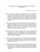 LA IMPORTANCIA DEL TEMA Y EL PROBLEMA EN UN PROYECTO DE INVESTIGACION