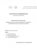 INFRAESTRUCTURA PARA EL SOPORTE ADMINISTRATIVO Y OPERATIVO DE LOS MICRONEGOCIOS EN LA CIUDAD DE SAN LUIS POTOSÍ