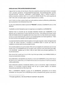 Análisis del texto “POR CUATRO ESQUINITAS DE NADA”. Página 1