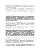 La interdisciplina ensayo