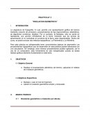 Realizar el levantamiento altimétrico del terreno, aplicando el método de nivelación geométrica