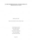 FACTORES PREDISPONENTES DEL CONSUMO DE DROGAS EN ADOLESCENTES YUCATECOS