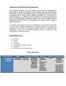 Como se da el Contrato de Prestacion de Servicios