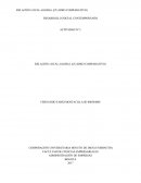 Actividad de desarrollo social contemporàneo