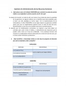 Capítulo 10: Administración de los Recursos Humanos