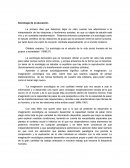Sociología de la educación - Sintesis